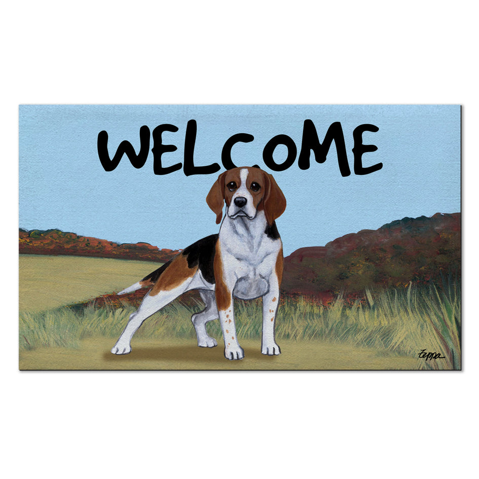 Beagle Welcome Mat