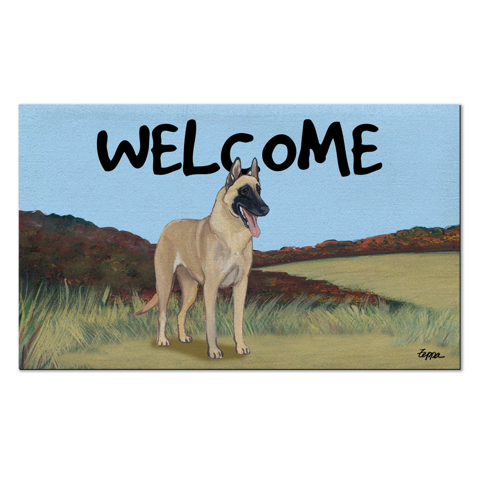 Belgian Malinois Welcome Mat