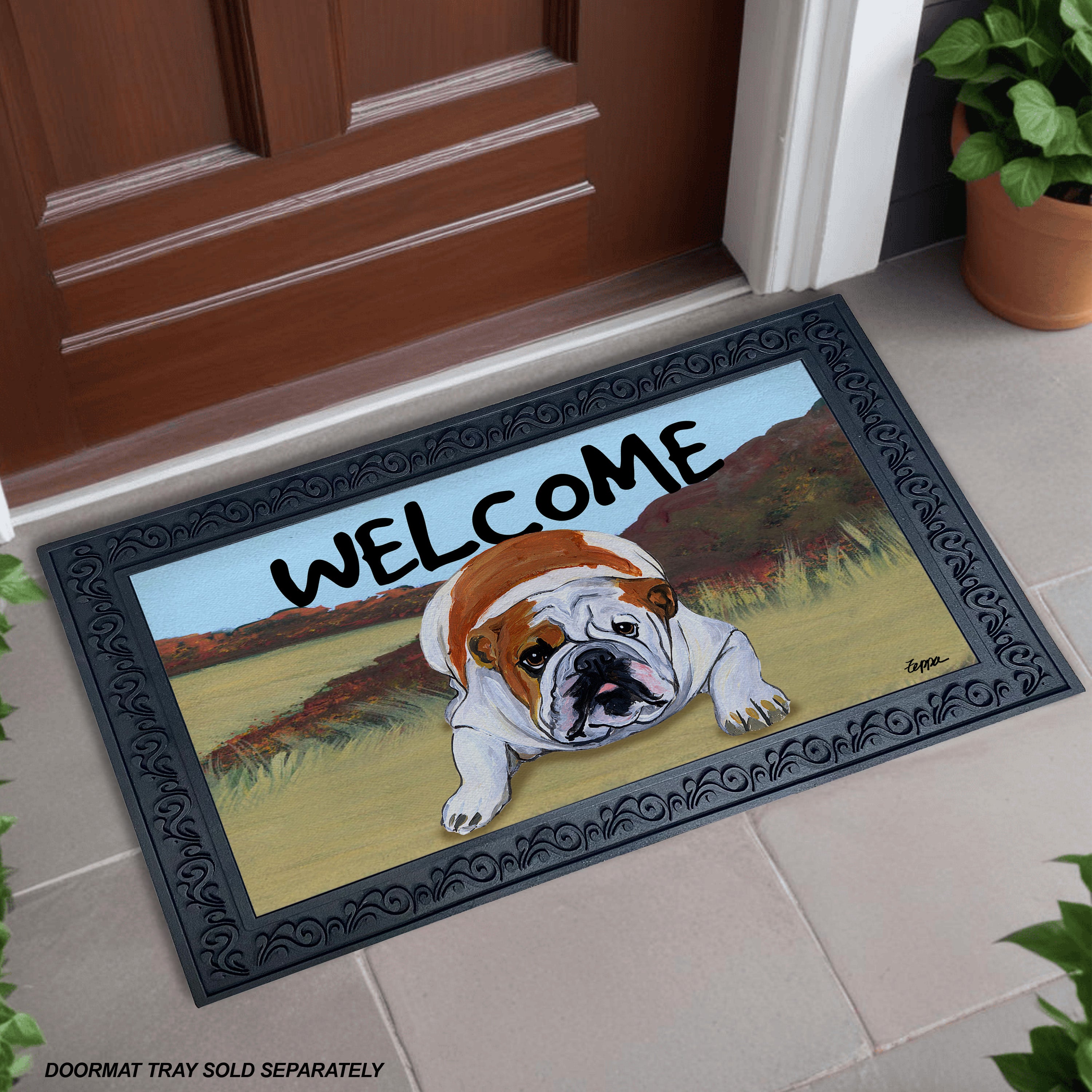 Bulldog Welcome Mat | AKC Shop