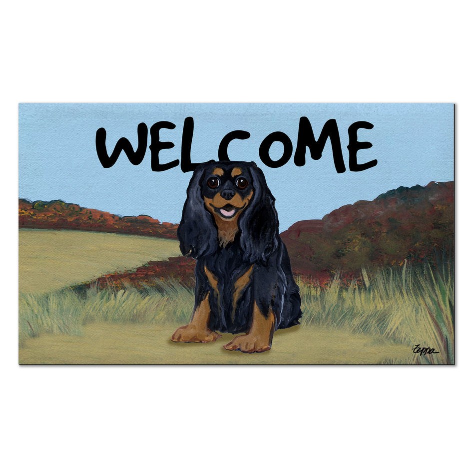 Cavalier King Charles Spaniel Welcome Mat