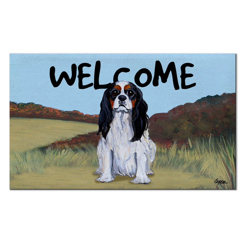 Cavalier King Charles Spaniel Welcome Mat