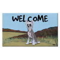 Chinese Crested Welcome Mat