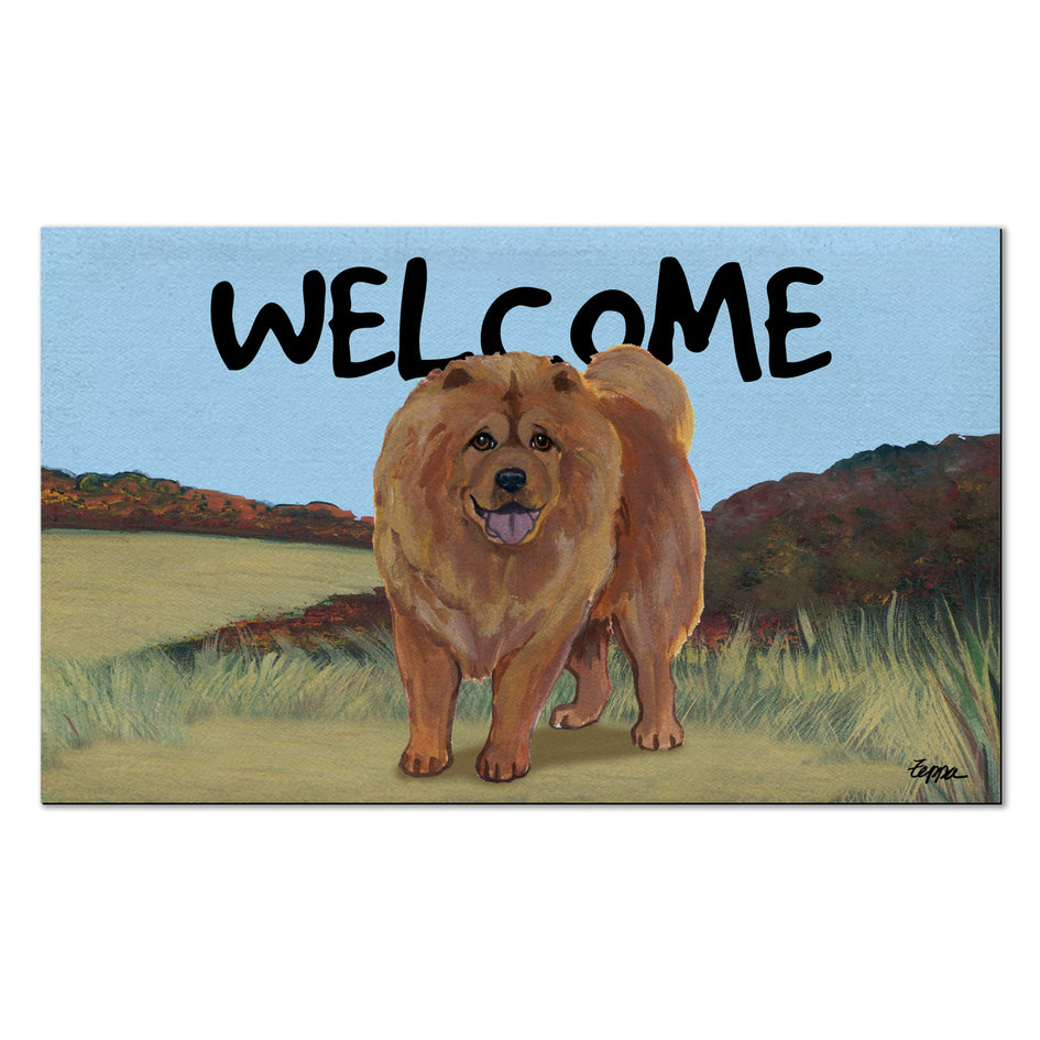 Chow Chow Welcome Mat