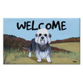 Dandi Dinmont Terrier Welcome Mat