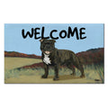 English Staffordshire Welcome Mat