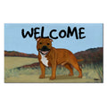 English Staffordshire Welcome Mat