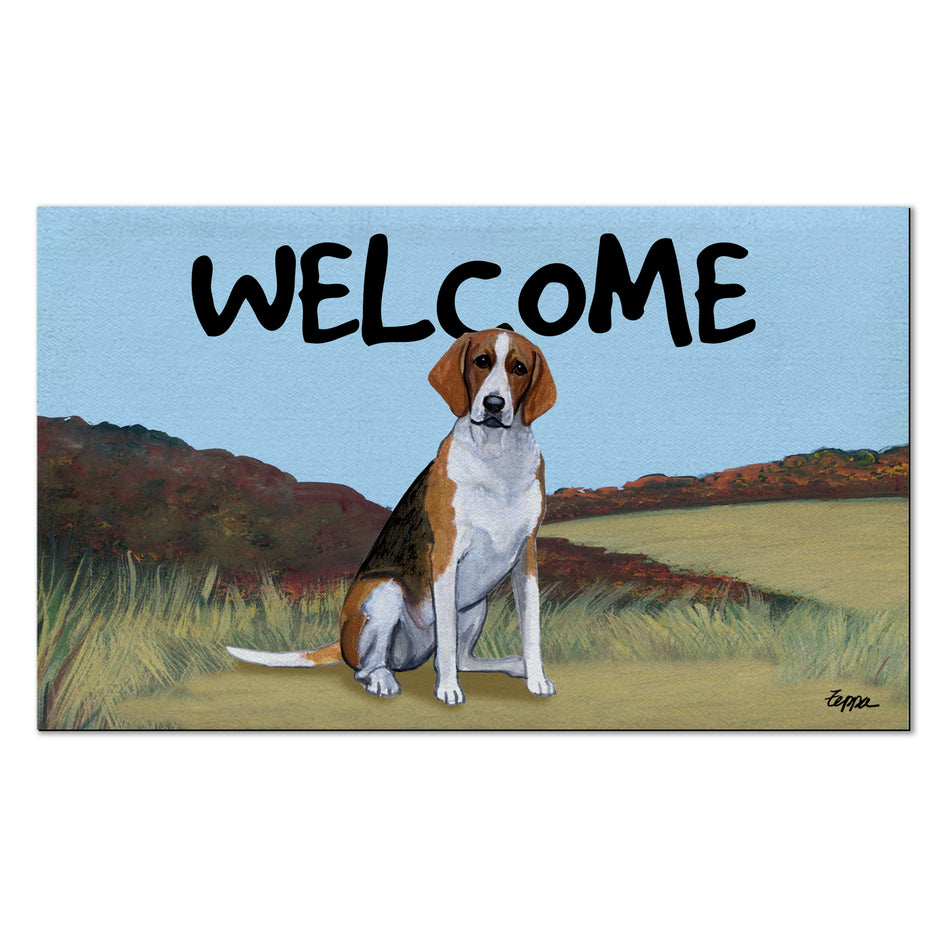 American Foxhound Welcome Mat