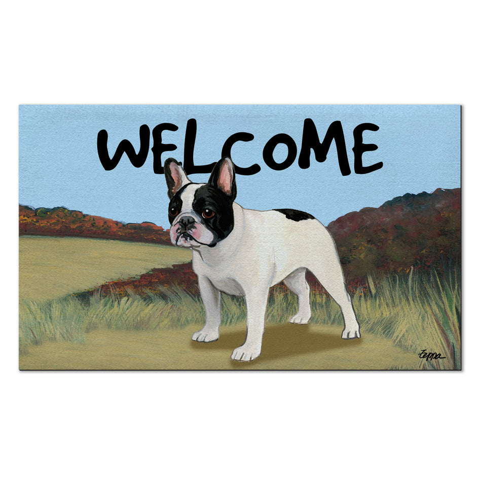 French Bulldog Welcome Mat