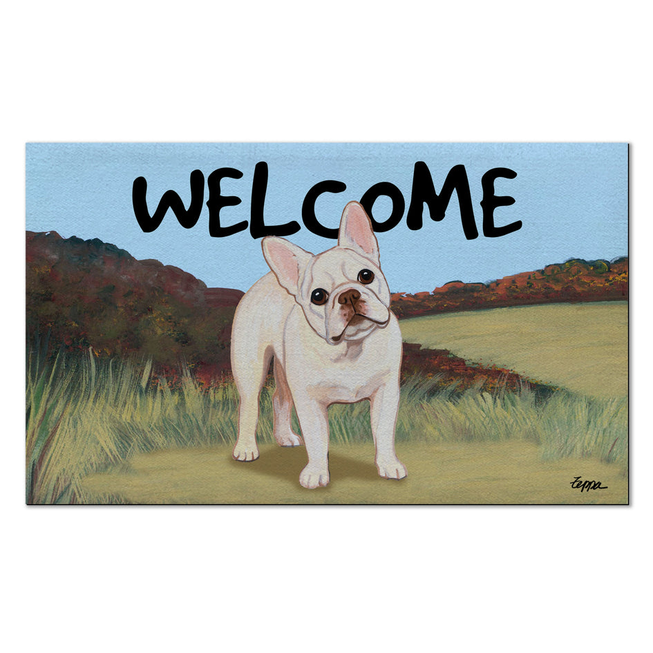 French Bulldog Welcome Mat