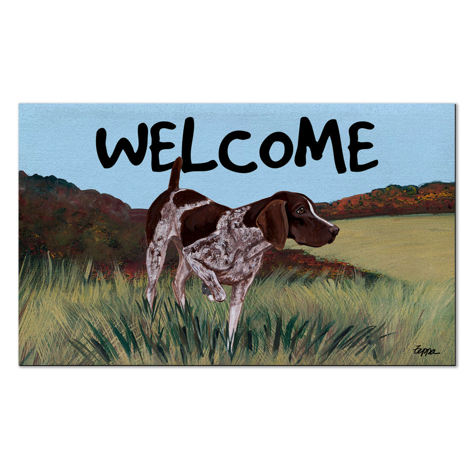 German Pointer Welcome Mat