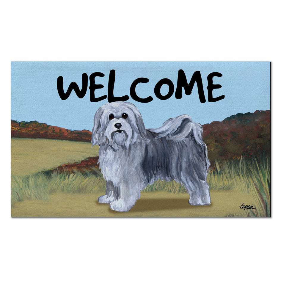 Havanese Welcome Mat