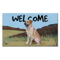 Labrador Retriever Scenic Welcome Mat