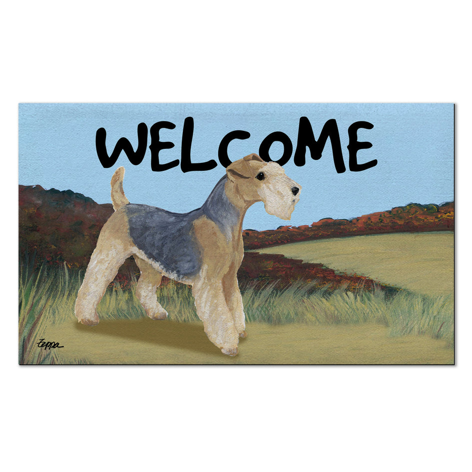 Lakeland Terrier Welcome Mat