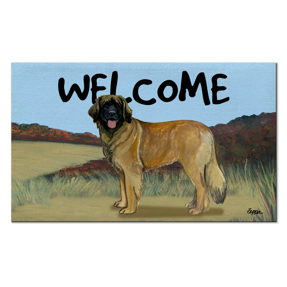 Leonberger Welcome Mat