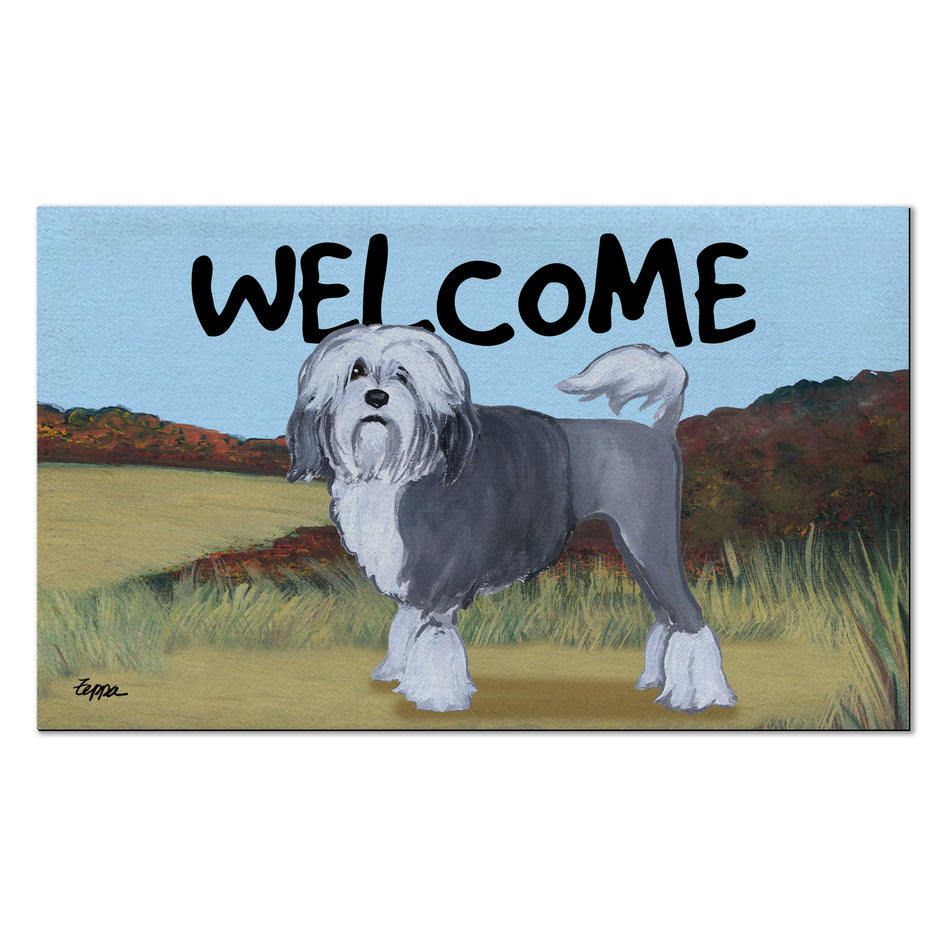 Lowchen Welcome Mat