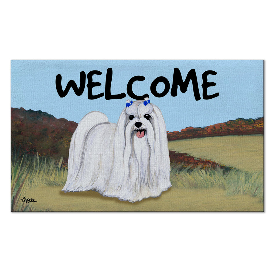 Maltese Welcome Mat