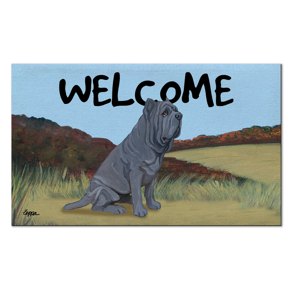 Neapolitan Mastiff Welcome Mat