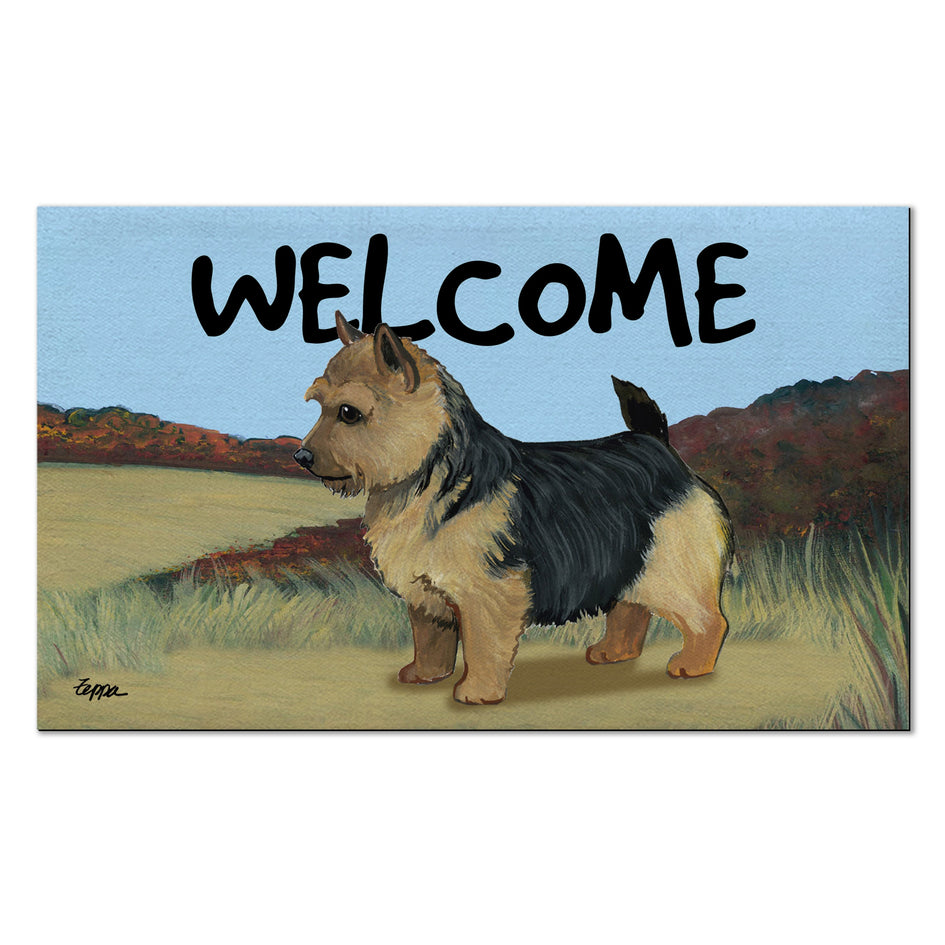 Norwich Terrier Welcome Mat