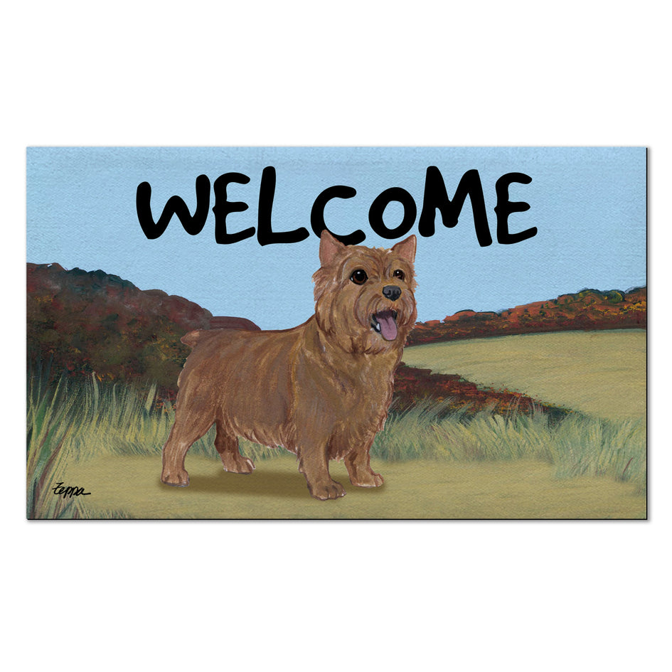 Norwich Terrier Welcome Mat