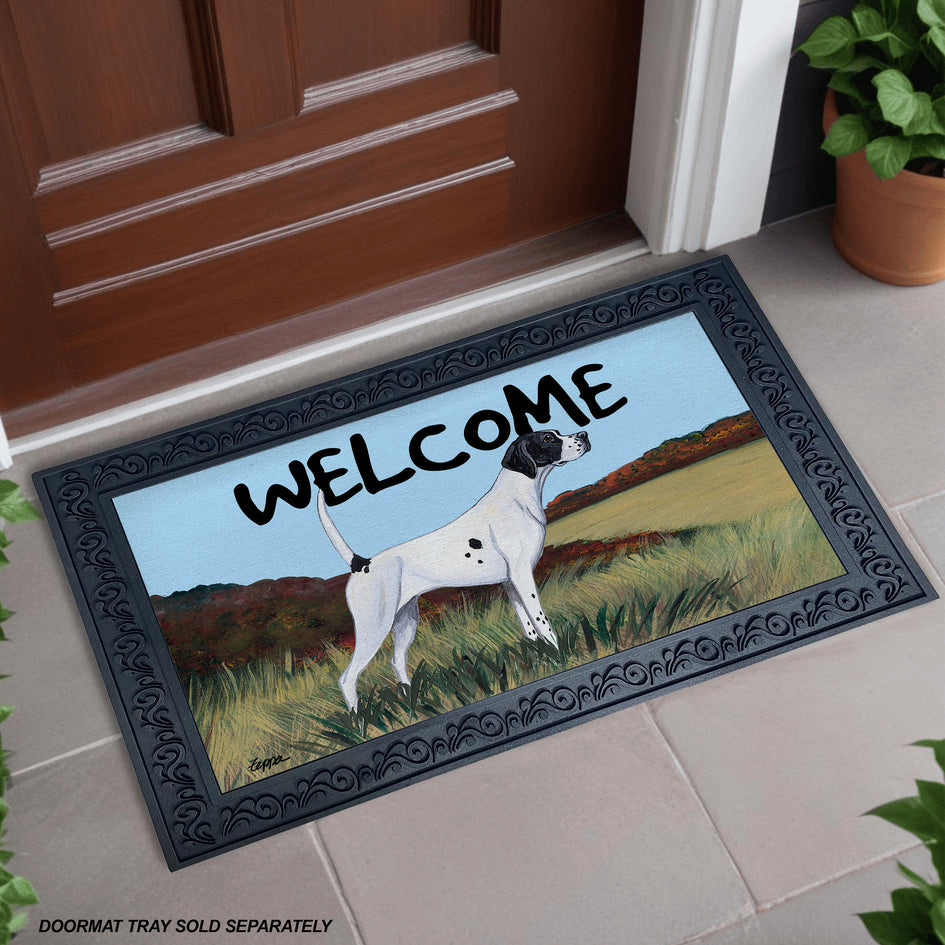 Pointer Welcome Mat