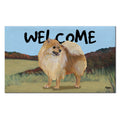 Pomeranian Welcome Mat