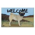 Pug Welcome Mat