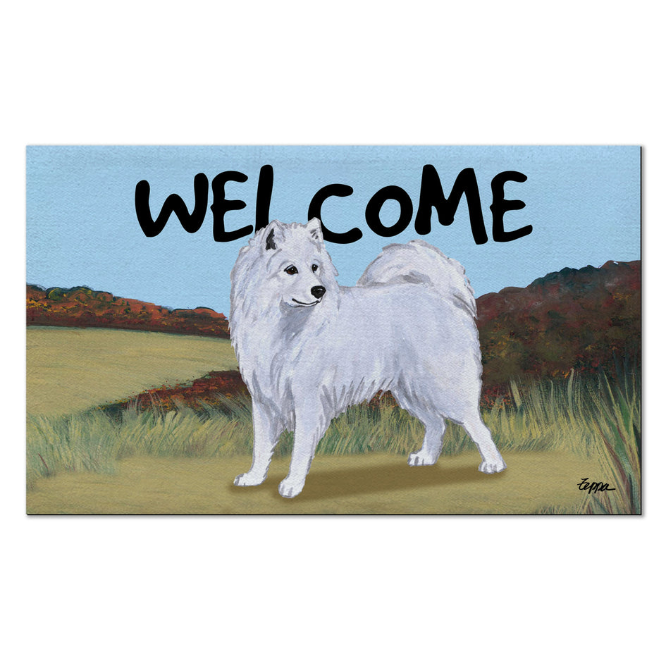 Samoyed Welcome Mat