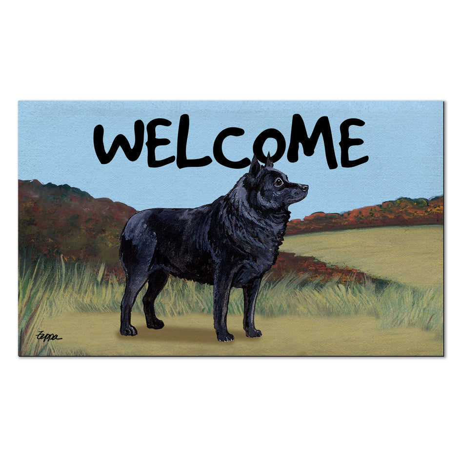 Schipperke Welcome Mat