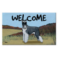Schnauzer Welcome Mat