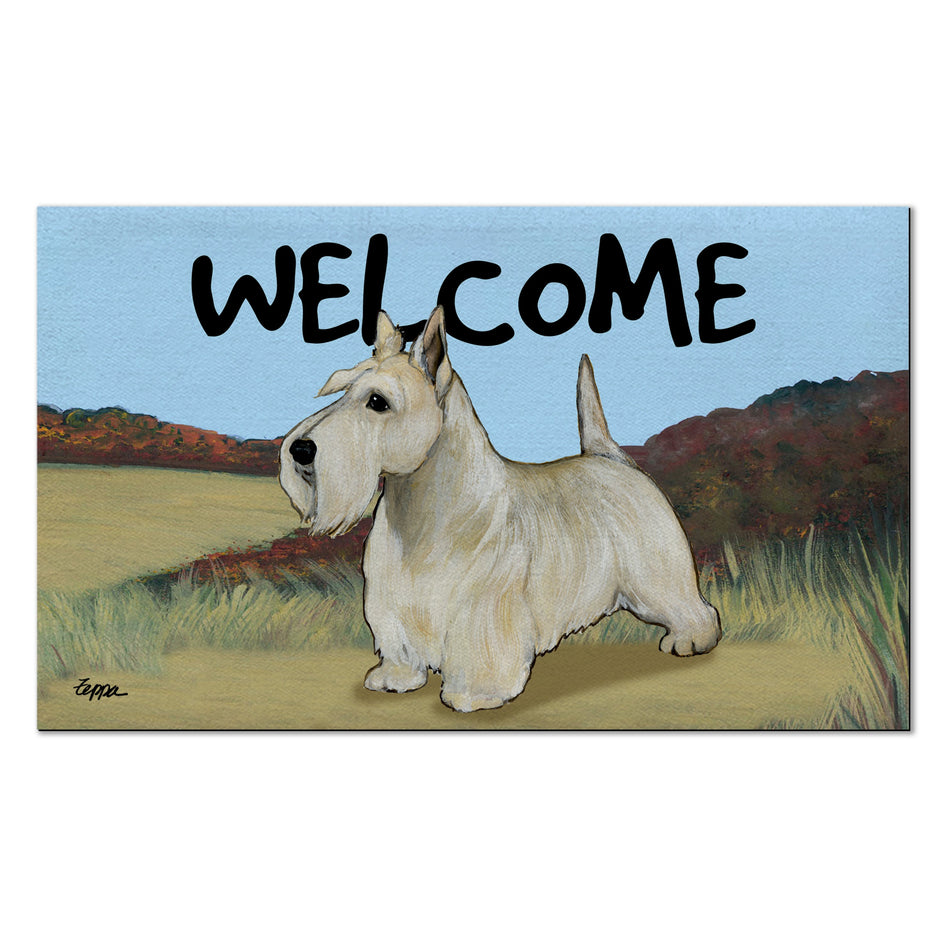 Scottish Terrier Welcome Mat