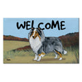Shetland Sheepdog Welcome Mat