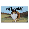 Shetland Sheepdog Welcome Mat