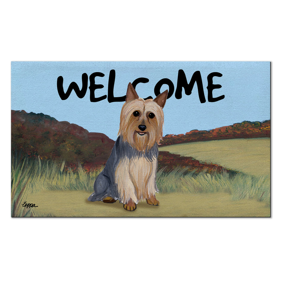 Silky Terrier Welcome Mat