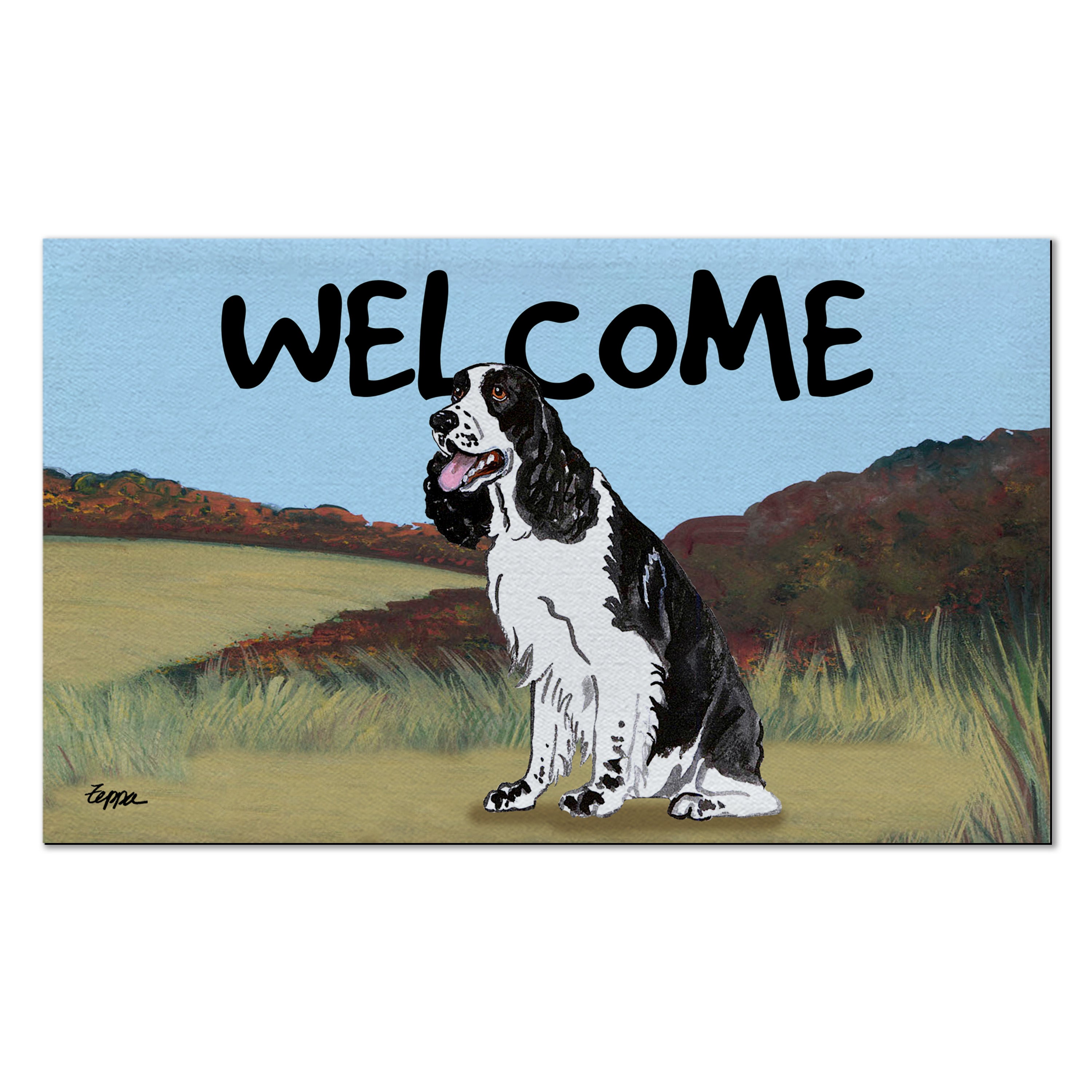 Springer Spaniel Welcome Mat | AKC Shop