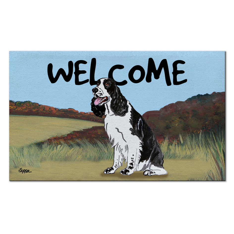 Springer Spaniel Welcome Mat