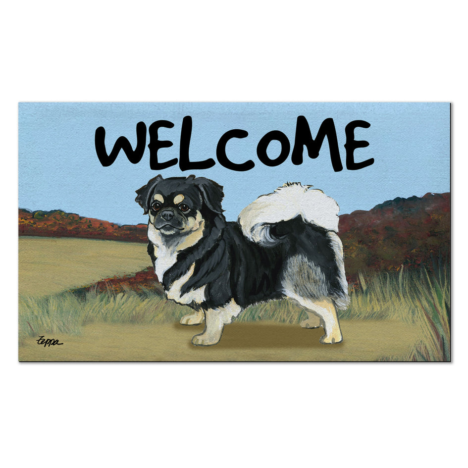 Tibetan Spaniel Welcome Mat