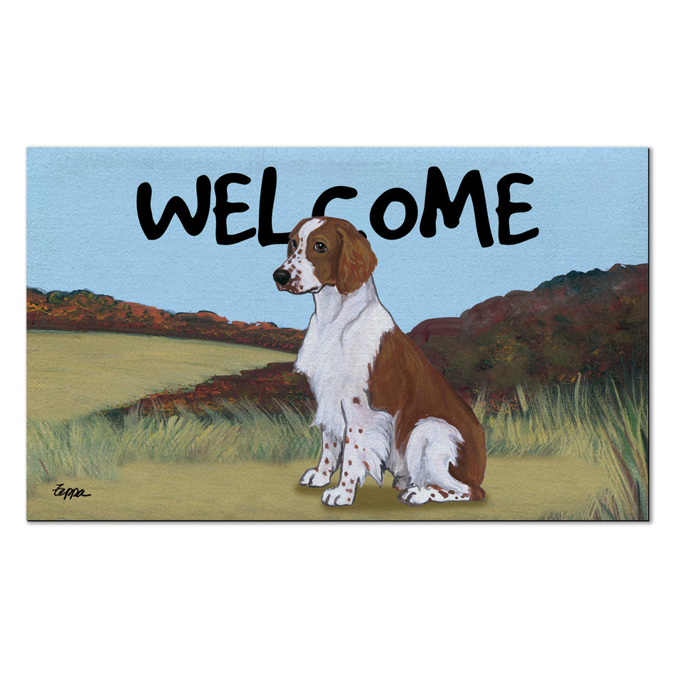 Welsh Springer Spaniel Welcome Mat