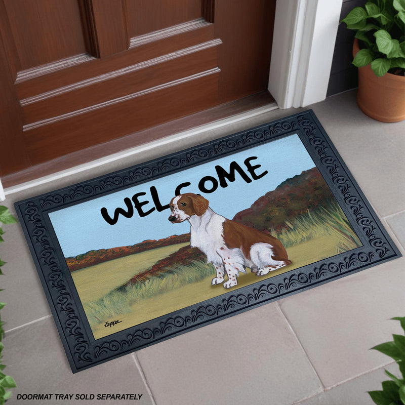 Welsh Springer Spaniel Welcome Mat