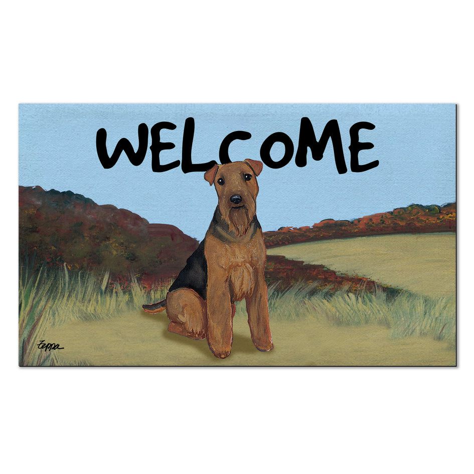 Welsh Terrier Welcome Mat