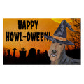 Airedale Terrier HAPPY HOWL-OWEEN Welcome Mat