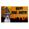 American Foxhound HAPPY HOWL-OWEEN Welcome Mat