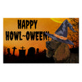 American Water Spaniel HAPPY HOWL-OWEEN Welcome Mat