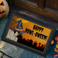 Anatolian Shepherd HAPPY HOWL-OWEEN Welcome Mat