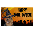 Australian Terrier HAPPY HOWL-OWEEN Welcome Mat