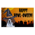 Beagle HAPPY HOWL-OWEEN Welcome Mat
