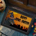 Beauceron HAPPY HOWL-OWEEN Welcome Mat