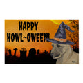 Belgian Laekenois HAPPY HOWL-OWEEN Welcome Mat