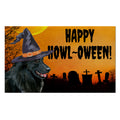 Belgian Shepherd HAPPY HOWL-OWEEN Welcome Mat