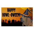 Bloodhound HAPPY HOWL-OWEEN Welcome Mat