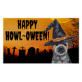 Border Terrier HAPPY HOWL-OWEEN Welcome Mat
